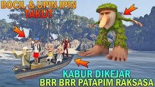 BOCIL KABUR DIKEJAR ANOMALI BRR BRR PATAPIM RAKSASA, UPIN IPIN TAKUT - GTA 5 BOCIL SULTAN