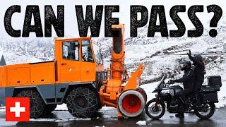 Switzerland Motorcycle Tour – Alps Snow Storm On The BMW R1300 GSA! [S1 EP5]