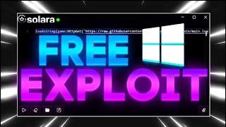 Roblox Executor "Solara" Byfron Bypass Keyless 2024 - How to Exploit on Roblox PC