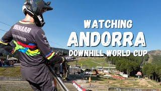 Andorra DH World Cup 2022 - supporting the GOAT Greg Minnaar