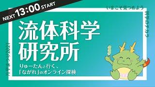 片平まつり2021 流体科学研究所「りゅーたんと行く、『ながれ』のオンライン探検」