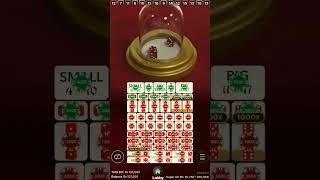 586000 prophit || sic bo|| casino|| #shorts #casino #sicbo