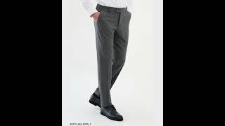 HolloMen Gray Checkered Dress Pants, versatile sophistication for the modern man’s summer wardrobe.