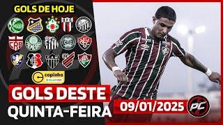 ️ TODOS OS GOLS DESTA QUINTA 09/01/2025 GOLS DA COPINHA, GOLS DA RODADA, GOLS DE HOJE,GOLS DO DIA