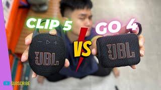 So sánh JBL GO 4 vs JBL CLIP 5 - Nên chọn loa nào?