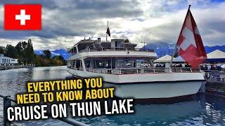 Thun Interlaken Switzerland Boat/Cruise Vlog | Explore with Farukh