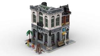 Lego 10251 Brick Bank Speed Build LDD by PLegoBB