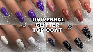 TOPPERS UNIVERSAL NO WIPE GLITTER TOP COATS! | ISABELMAYNAILS