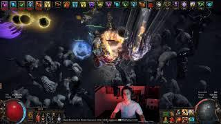 Elementalist Static Strike vs Uber Elder & BIG Blighted Map