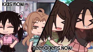 Kids now vs Teenagers now: