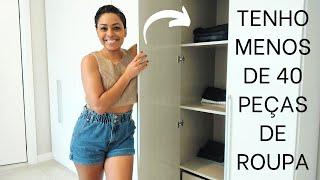 TOUR pelo meu GUARDA-ROUPA MINIMALISTA︱Coisas de Dani