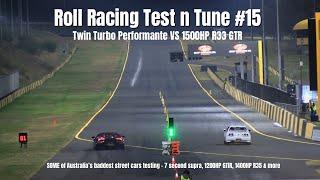 Roll Racing Test n Tune #15 - 1500HP GTR, 7 Second Supra, 1200HP Evo & MORE!