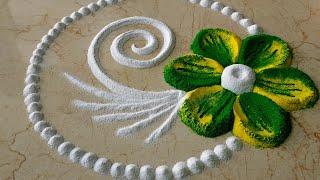 Beautiful Rangoli Designs for Festival | Simple Rangolis | Easy Rangolis | Relaxing | Top Rangolis