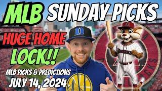 HUGE MLB LOCK!! MLB Picks Today 7/14/2024 | Free MLB Picks, Predictions & Sports Betting Advice