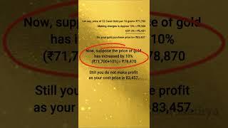  Gold bars or gold bangles?  Which is the smarter investment? 