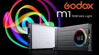 Godox: RGB Mini Creative Light  M1 Fist Look #godoxm1