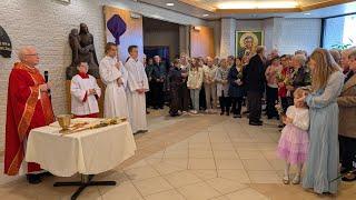 Niedziela Palmowa godz  9 a m    Polonia Michigan USA  4K
