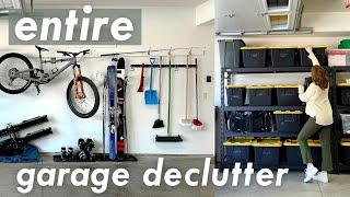 Minimalist Garage Declutter & Organization  Spring Cleaning