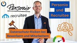 Sind Personio und Recruitee DSGVO-konform? Datenschutz-Risiken im Personal-Management