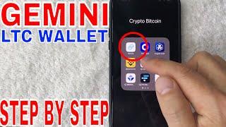   How To Find Gemini Litecoin LTC Wallet Address 