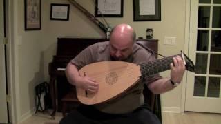 Sarabande and Double in g minor by F. Dufaut for Baroque Lute