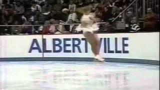 Tonya Harding - 1992 Albertville, Ladies' Free Skate Triple Axel Attempt