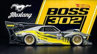 ‘69 Ford Mustang BOSS 302 Time attack Hot Wheels Custom