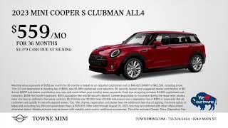 2023 MINI Cooper S Clubman All4 $559/Month* | Towne MINI