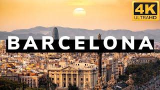 Barcelona 4K Cinematic Travel Experience  Spain / Catalonia [City Tour 2022]