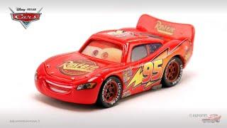 BDD World of Cars - Lightning McQueen (lenticular v1, 2 parts variant)