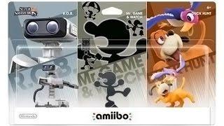 Super Smash Bros. Amiibo Retro Pack Unboxing!