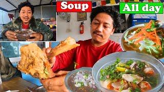 सन्चो भएन, Soup all Day | fish hotpot, kodo ko khole, ani Haddi Soup