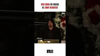 DAVE GROHL E SEU DISCURSO NA MORTE DO LEMMY