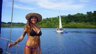 Cheeky Boat Convoy through the Jungle - Sailing Nandji, Ep 67