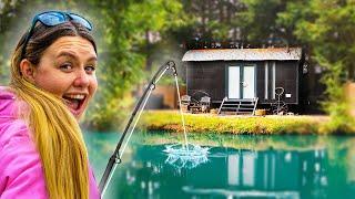 We Spent 48 Hours In A Fisherman's DREAM CABIN!