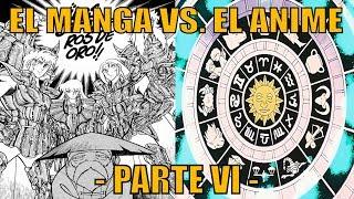 SAINT SEIYA: Manga VS. Anime - Parte VI: Los Caballeros De Oro Y Las 12 Casas