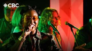 "Come watch the roots girl skankin" - Jah'Mila performs her song Roots Girl