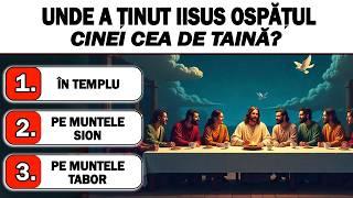 25 de Întrebări BIBLICE Care SUNT DIFICILE chiar și PENTRU CREȘTINI.. #19