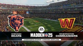 Madden 25 - Chicago Bears @ Washington Commanders - Week 8