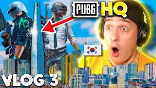 I went to PUBG HEADQUARTERS in KOREA  WORLD TOUR VLOG #3