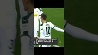 THORGAN HAZARD goal vs Hannover 96