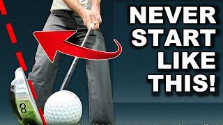 Don't Use a One Piece Takeaway in Golf Swing