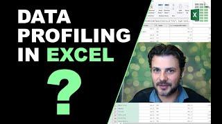 How to Do Data Profiling in Excel? #dataprofiling