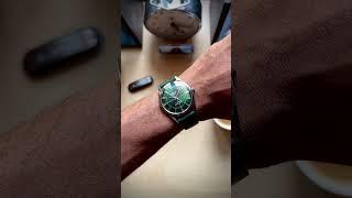 This is new to me. Argos Apollo Green 38mm #watch #watchoftheday #indian #india