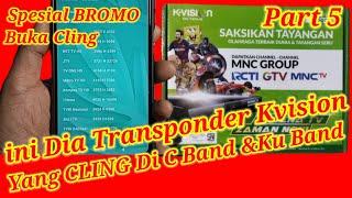 KVISION LOST BROADCAST THIS IS THE CLING C BAND & KU BAND BROADCAST Part 5