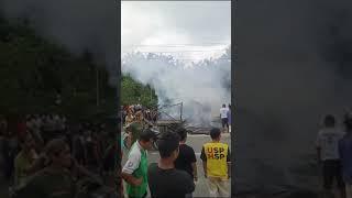 RUMAH LUDES TERBAKAR MENJELANG TAHUN BARU #shortfeed #shortvideo #short