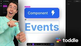 Component Events in Toddle! Make your Logic Reusable!