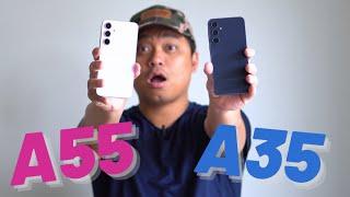 Which midrange has BETTER VALUE? Galaxy A55 vs Galaxy A35!