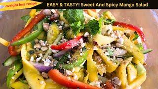 Thai Mango Salad Recipe | Vegan Thai Salad | Healthy Salad Recipe | Superfood Salad | सलाद |