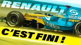 RENAULT EN F1, DU SUCCÈS À L'ABANDON...